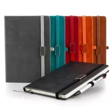 Caderno De Anotações Com Elástico Personalizado