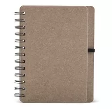 Caderneta Kraft B6 com Porta Caneta Personalizada