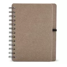 Caderneta Kraft B6 com Porta Caneta Personalizada