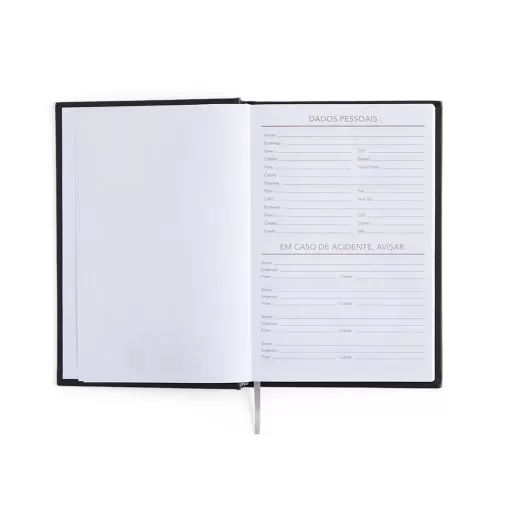 Agenda 2025 Emborrachada Personalizado com Logo