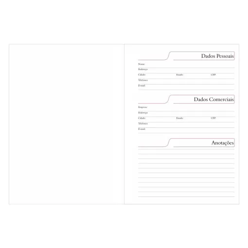 Agenda diária 2025 Personalizada com Logo