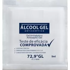 Álcool Gel 70% Antisséptico Sache