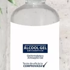 Álcool Gel 70% Antisséptico 250Ml Tampa Bump