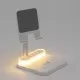 Base de Carregamento com Suporte Celular e Luminária Personalizada