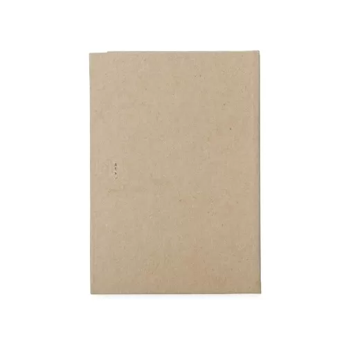 Bloco de Anotações em Kraft com Porta Caneta com Logo para Brindes