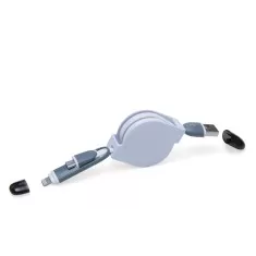 Cabo De Dados Retrátil 2 Em 1 Personalizado