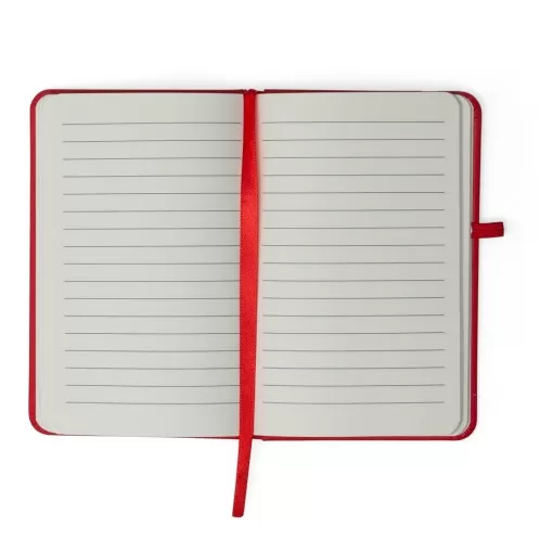 Caderno Tipo Moleskine Com Porta Caneta Personalizada