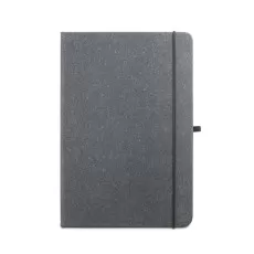 Caderno A5 Capa Dura em Couro Reciclado Personalizado