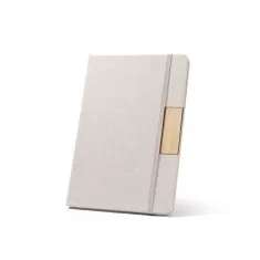 Caderno A5 Capa Dura em Poliéster Reciclado Personalizado