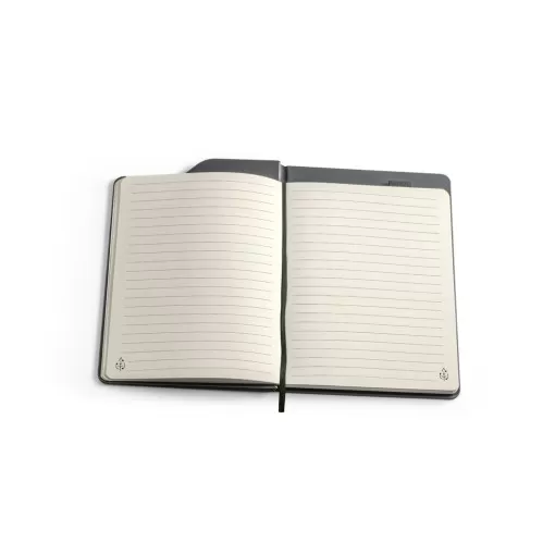 Caderno A5 Capa Dura em Poliéster Reciclado Promocional