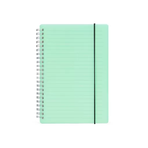 Caderno A5 Plástico Personalizado