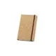 Caderno A6 Capa Dura em Cortiça Personalizado