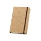 Caderno A6 Capa Dura em Cortiça Personalizado