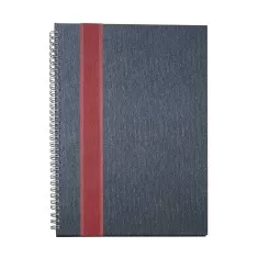 Caderno Grande Com Faixa Personalizado