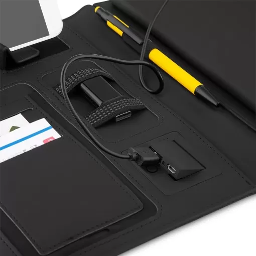 Caderno Power Bank Indução Personalizado