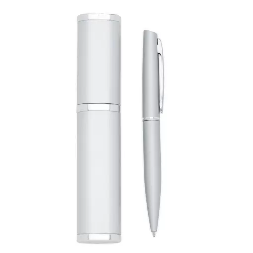 Caneta Metal Com Estojo Personalizada