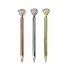 Caneta Metal Diamante Personalizada