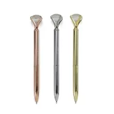 Caneta Metal Diamante Personalizada