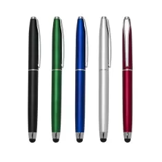 Caneta Plástica Touch Personalizada Com Logo