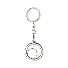 Chaveiro Inox Porta-foto Personalizado