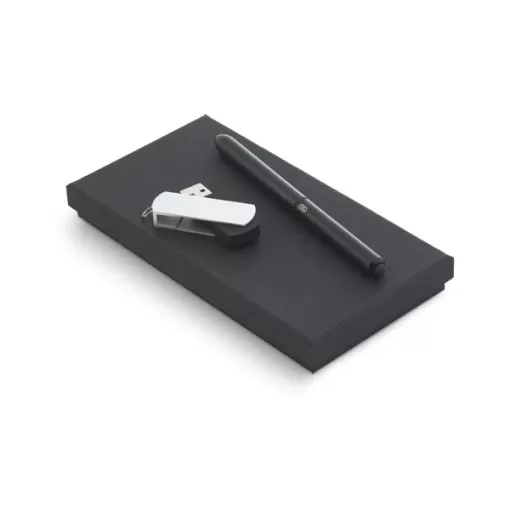Conjunto Esferográfica E Pen Drive Personalizado