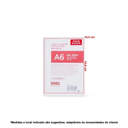 Expositor Porta Retrato A6 Promocional com Logo