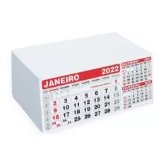 Folhinha Calendário 2022 Para Brinde Personalizado