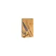 Kit para Churrasco em Bambu com Garfo 4 Dentes com Logo