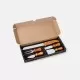 Kit para Queijo E Faca Para Pão Em Inox / Bambu Personalizado 