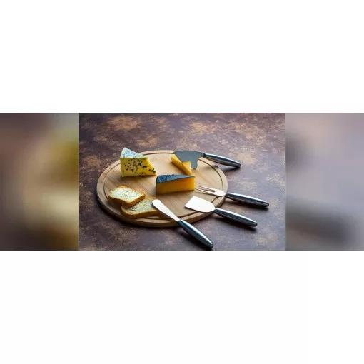 Kit para Queijo Em Bambu Personalizado 