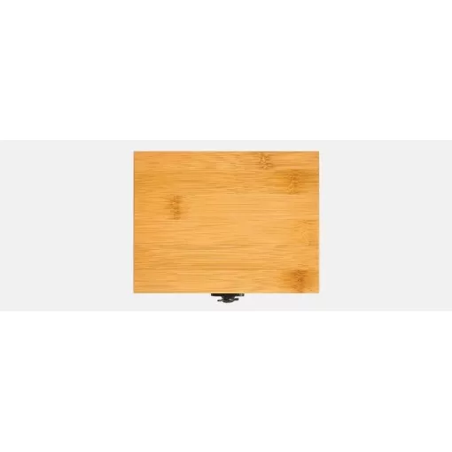 Kit Para Vinho Com Estojo Em Bambu Personalizado