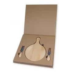 Kit Queijo 3 Peças Personalizado Com Logotipo