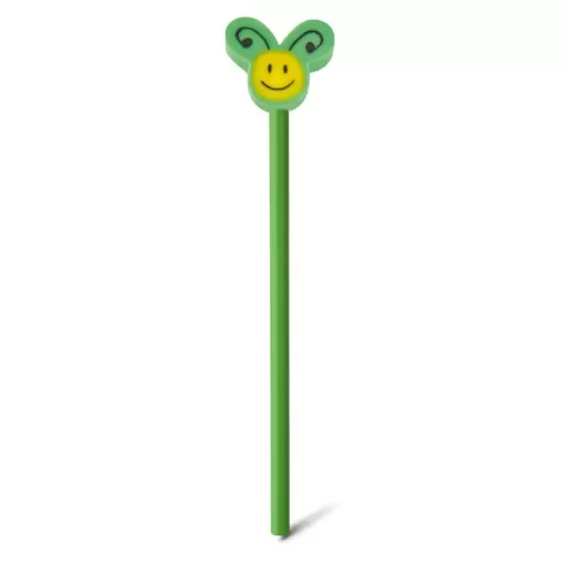 Lápis Com Boneco De Borracha Personalizado