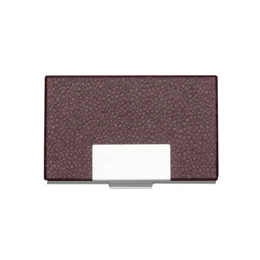 Porta Cartão De Couro Personalizado