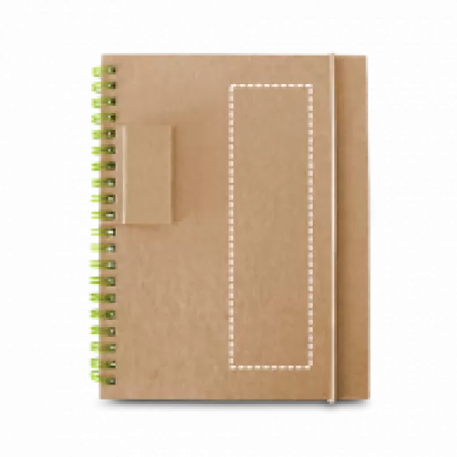 Caderno Garden Com Logo