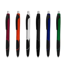 Caneta Plástica Com Ponta Touch Personalizada